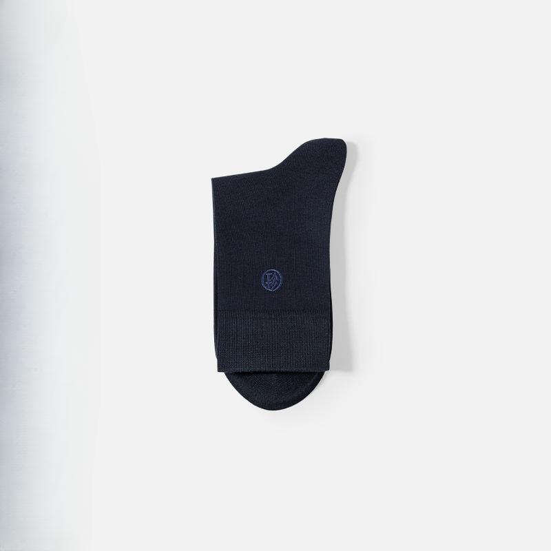 Men's Autumn and Winter Business Antibacterial and Deodorizing Mid Calf Socks