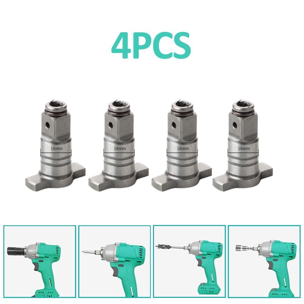 1/2/3/4 STÜCKE Elektrischer Bürstenloser Schlagschrauber Welle Zubehör Einzel-/Doppelnutzung Akku-Schraubenschlüssel Teil Elektrowerkzeug Zubehör