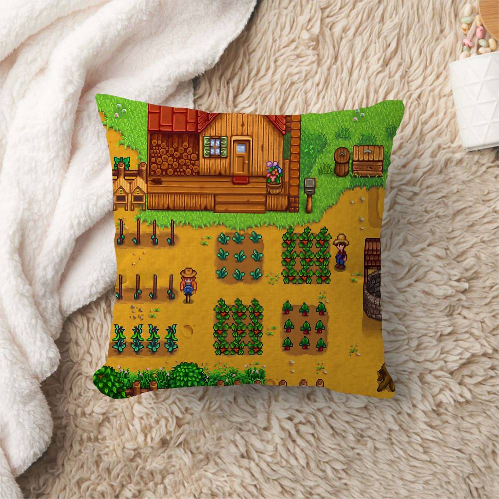 SStardew VValley Lucky Dragon pillow cover sofa cushion cover home room decoration children gift