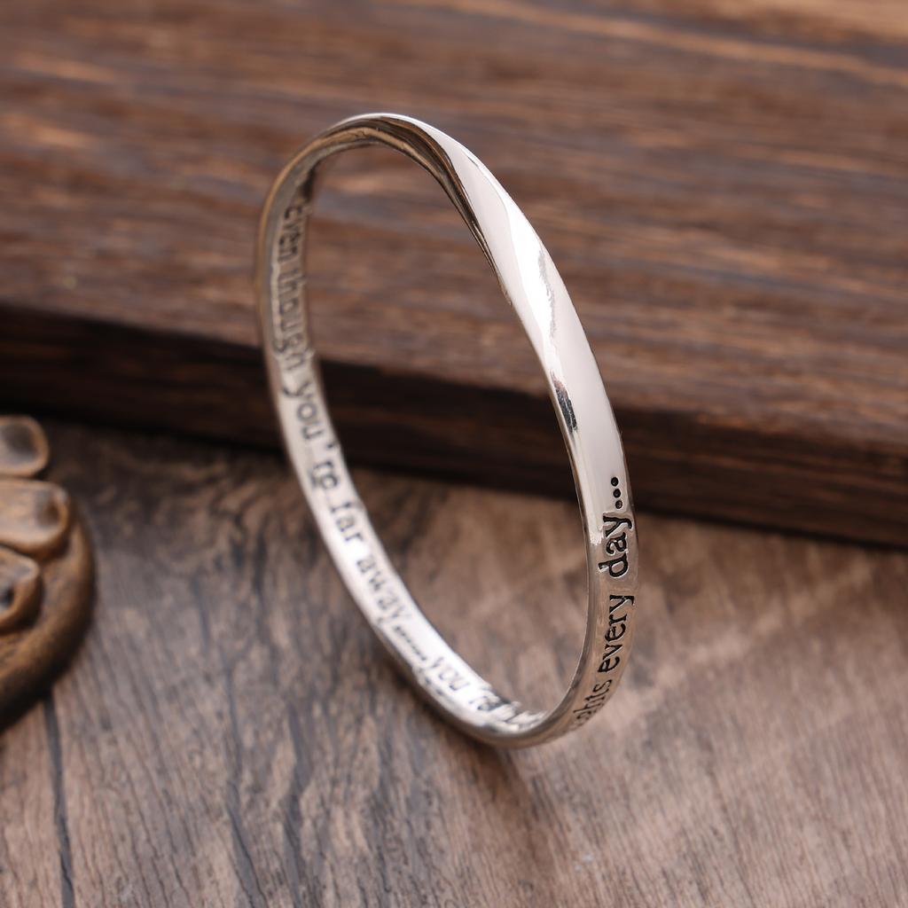 Vintage geometric bracelet, friend couple missing bracelet gift