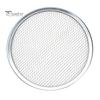 Aluminum Baking Pan Alloy Pizza Screen, Non Stick Mesh Pan, Professional Tool Round Crisper Tray for Oven Home Kitchen Restaurant Cooking Griddle