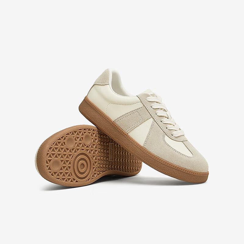 BASTO Women's Retro German Trainer Flats BG738AM5