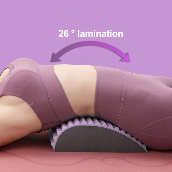 Refreshing Neck And Back Stretcher Cervical Spine Correction Multi-Level Adjustable Spine Board Naturally Decompress Restore Your Spine Pain