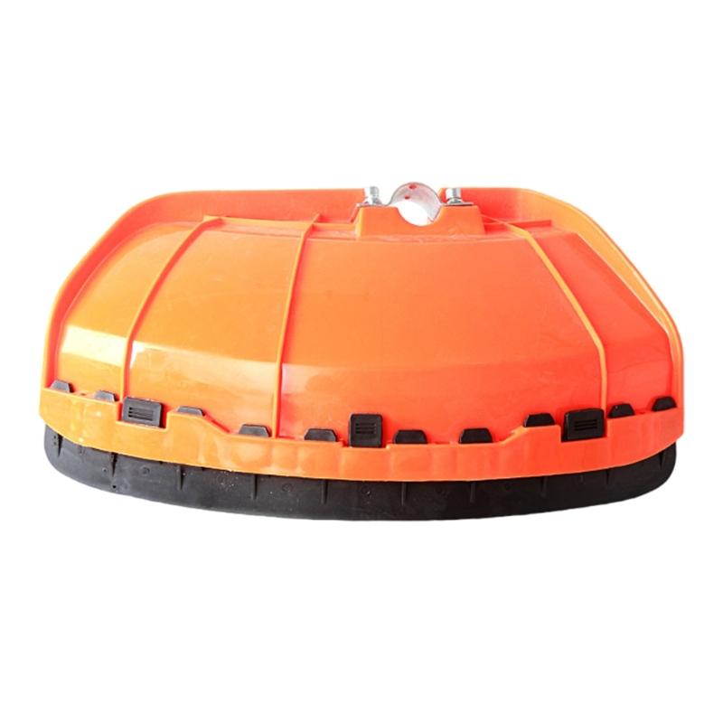 All Season Mower Deflector Accessory Universal Fit For Residential Trimmers Shatterproof Recyclable Plastic Construction