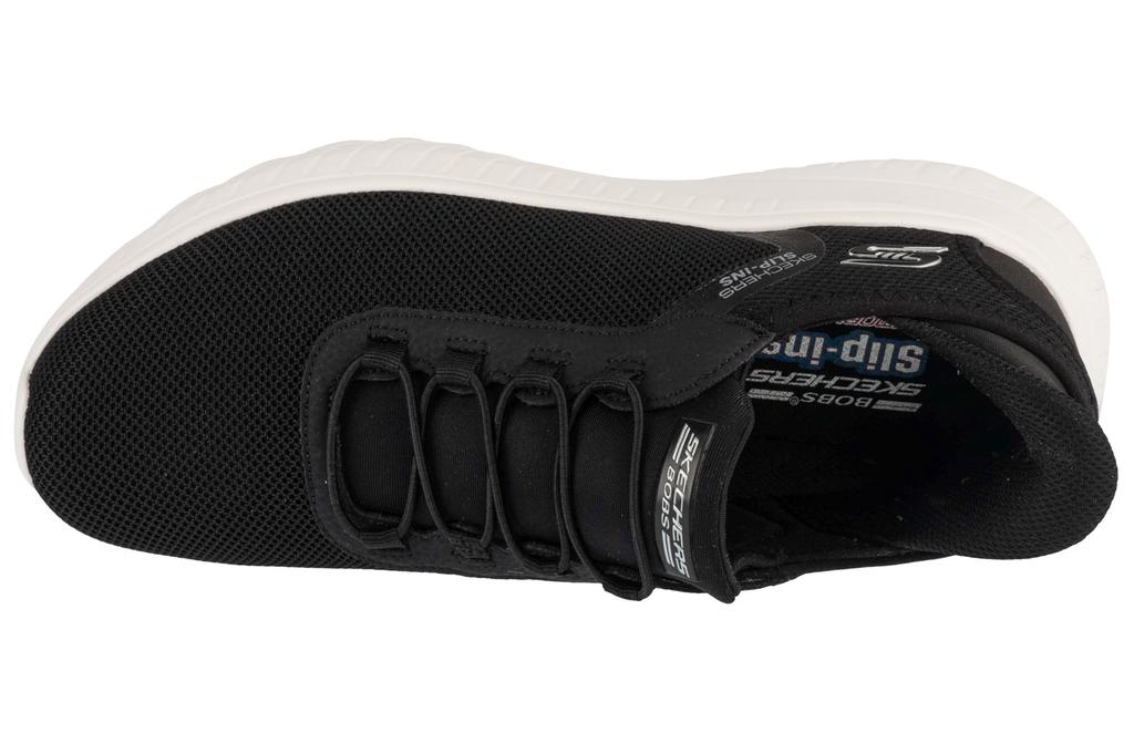 Skechers Slip-Ins: Bobs Squad Chaos - Tough Walk, Mens Black Sneakers