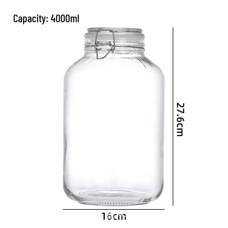 Zhishi Glass Food Storage Jar