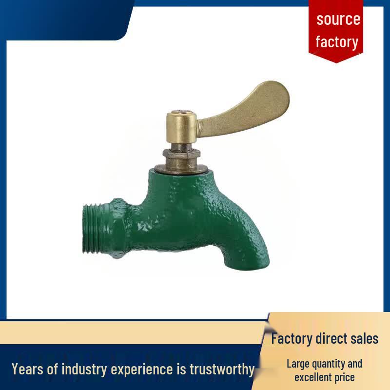 Kunmao Vintage Quick-Opening Iron Faucet