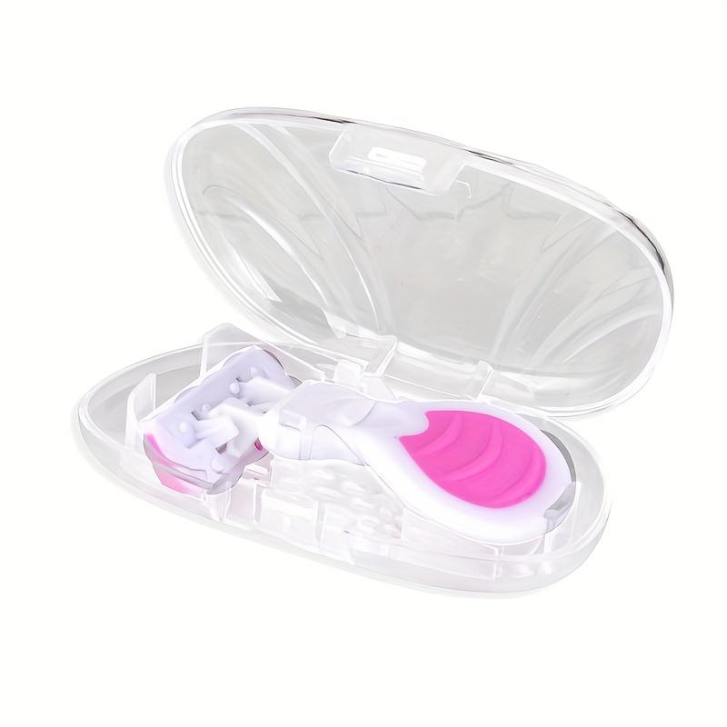 New Women Razor Mini Portable Shave Mane Leg Hair Private Body Manual Razor 6-layer blade Lady Razor With Case