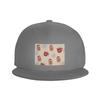Merry Christmas Tree And Gingerbread Unisex Baseball Caps Snapback Baseball Hats Casual Casquette Outdoor for Unisexs And Womens