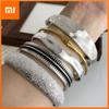 100% Solid 925 Sterling Silver Shinning Bracelet for Women Men Vintage Handmade Hasp Bracelet Birthday Gift S-B451