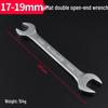 Ultra-Thin Double-Headed Dead Blow Open-End Wrench 8/10, No. 10, Small 14/17 Fork Board Fixing Tool