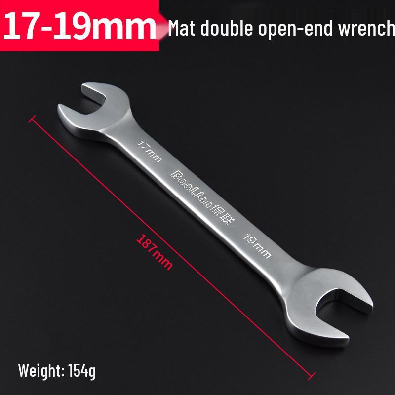 Ultra-Thin Double-Headed Dead Blow Open-End Wrench 8/10, No. 10, Small 14/17 Fork Board Fixing Tool
