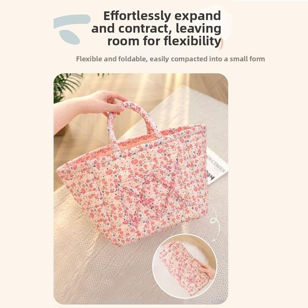 Hand-held Laundry Storage Basket Large Capacity Foldable Laundry Hamper  Laundry Room