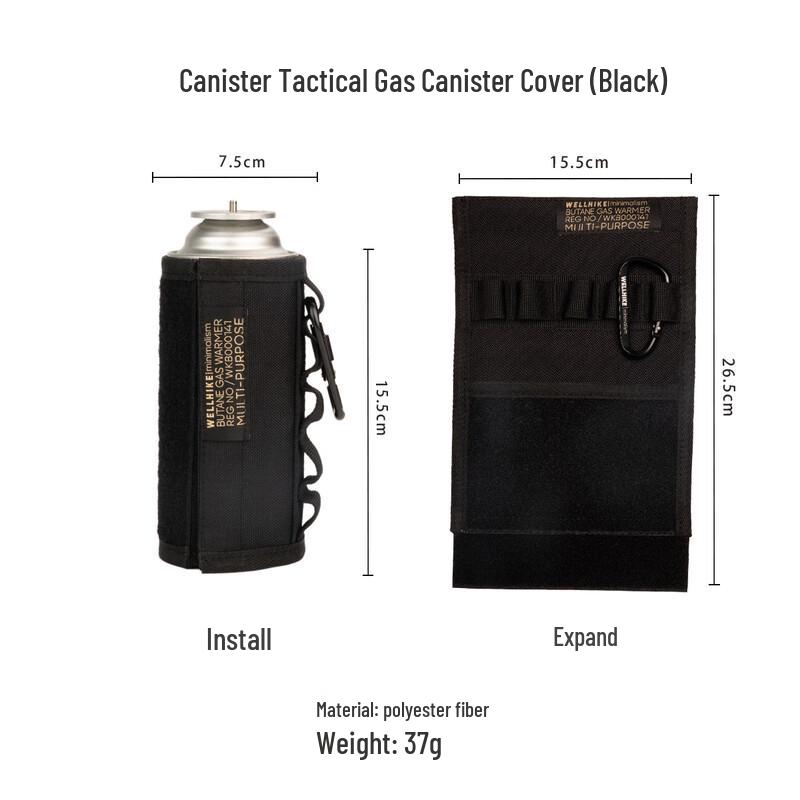 Outdoor Camping Gas Canister Protective Covers