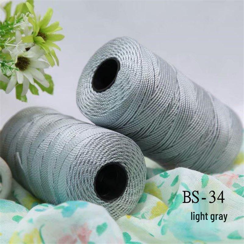 Příze z ledového hedvábí: Třívláknová příze pro ruční pletení a háčkování - Ideální na pantofle, tašky, čepice, návleky na hrnky a podsedáky do auta