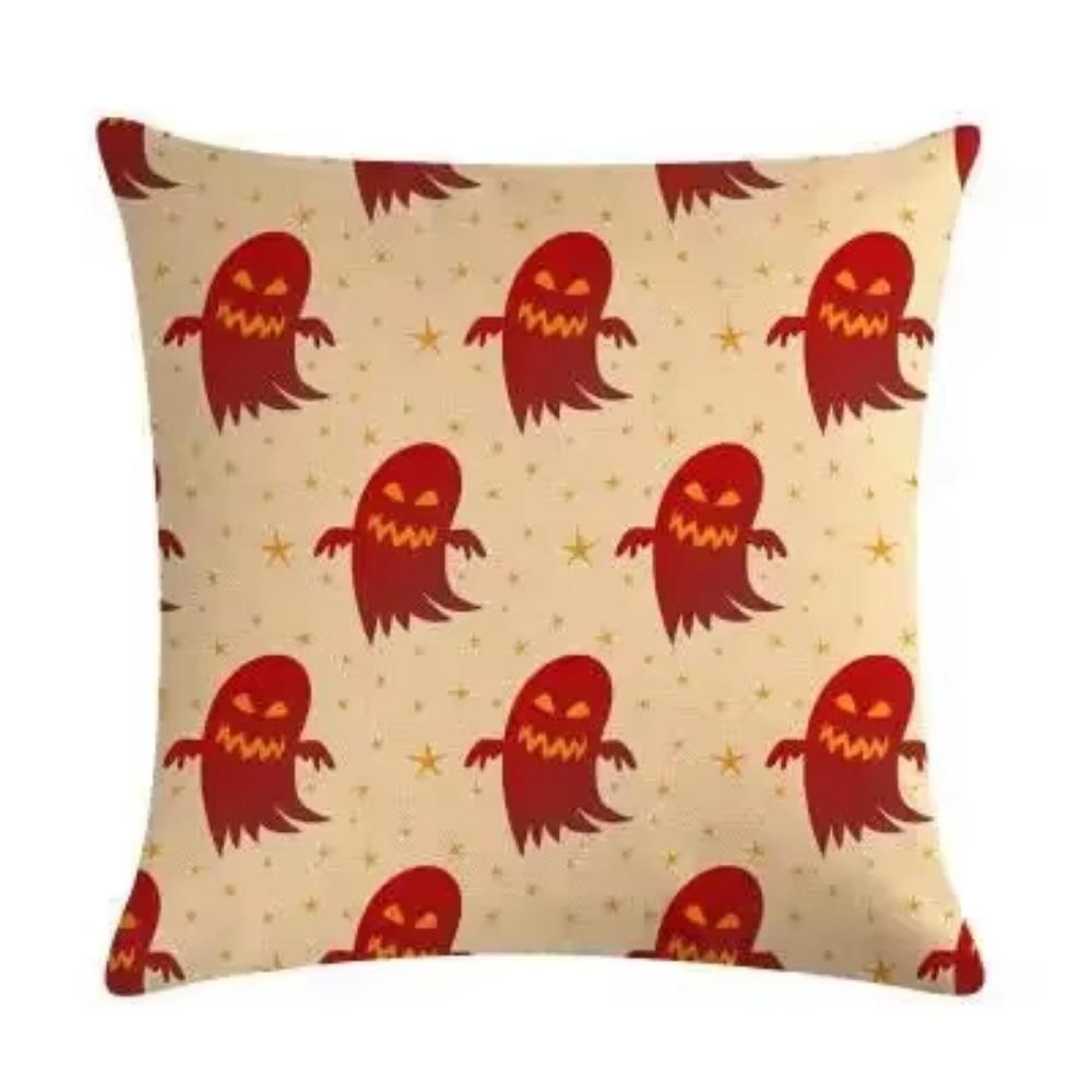 Halloween Christmas Print Pattern Cushion Cover Home Living Room Sofa Car Decoration Square Throw Pillow