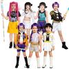 Costum Kpop Fete Vânători de Demoni Anime Rumi Zoey Mira Huntrix Vânătorii Cosplay Pentru Femei Haine Grup Idol Roleplay Carnaval