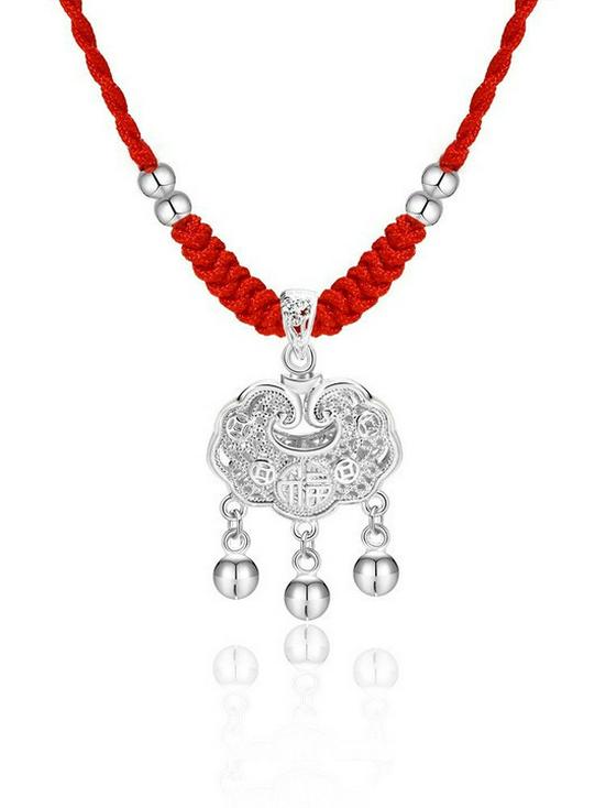 

Ожерелье «Мир и Удача» ручной работы - Подарок-замок долголетия для женщин и младенцев