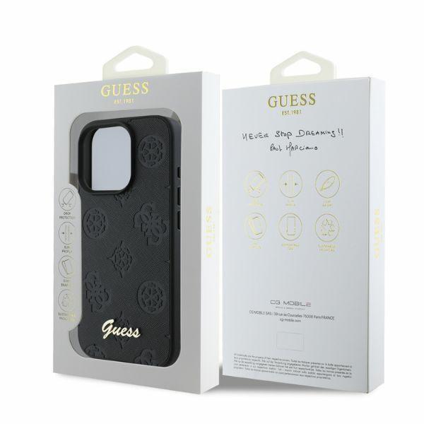 Guess Guhcp16Lg4Gfgr Iphone 16 Pro 6.3Czarny/Black Hardcase 4G Classic