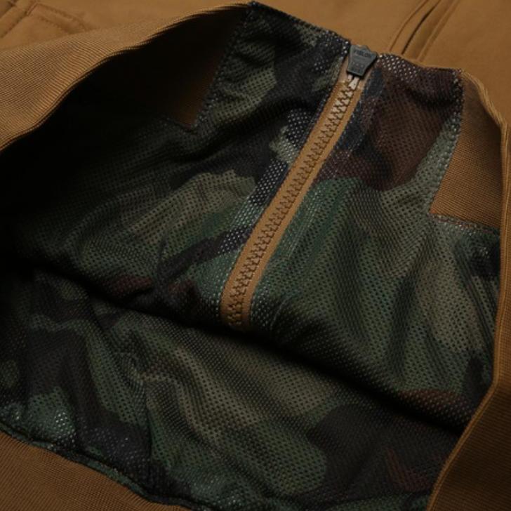 Nike As M Nk Sb Jkt Bomber Jacket With Mesh Lining And Zipper Design Men Jackets Dark-Yellow AJ9776-216