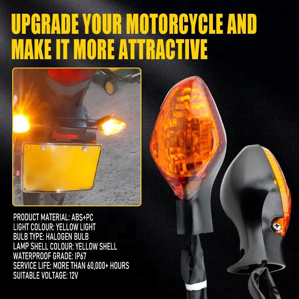 Front / Rear Turn Signal Lights Indicator Lamps For Honda CBR400R NC700S CTX700