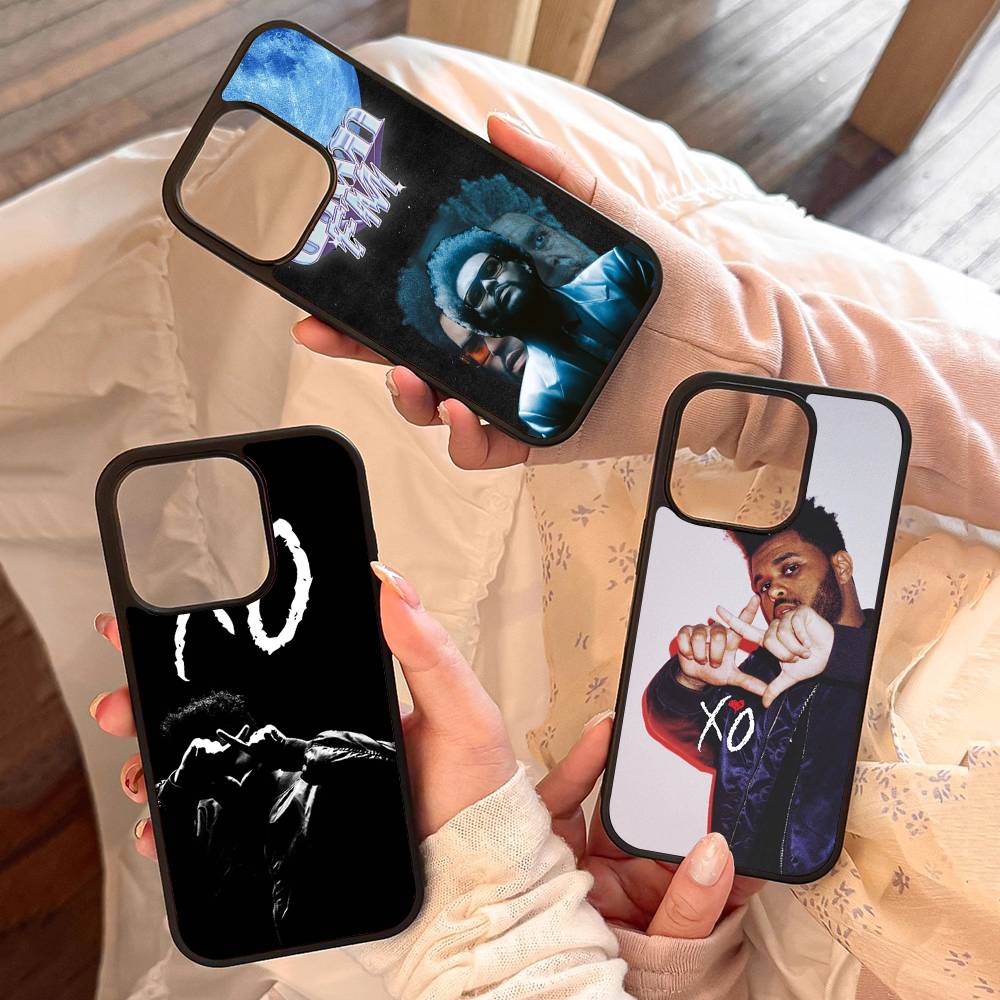 Singer The W-Weeknd XO Phone Case For Iphone 17 Air 16 15 14 13 12 11Pro Max Plus Hard Plastic PC+TPU Cover