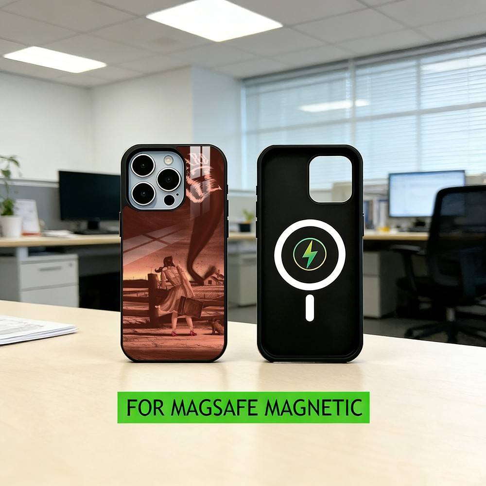 Movie The W-Wizard of O-OZ Phone Case For iPhone17,16,15,14,13,12,11 Plus,Pro Magnetic For Magsafe Wireless Charging