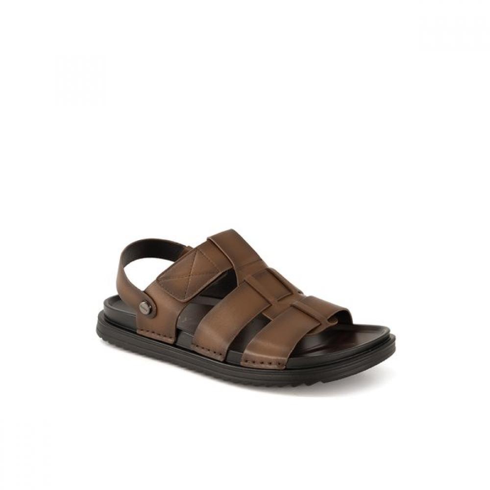 Tandy Men Sandal  Q19065  Brown 245