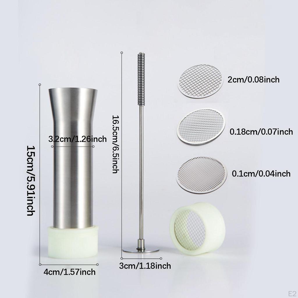 Tofu Shredder Tool Kitchen Gadget Easy to Use, Durability, Press Stainless Steel