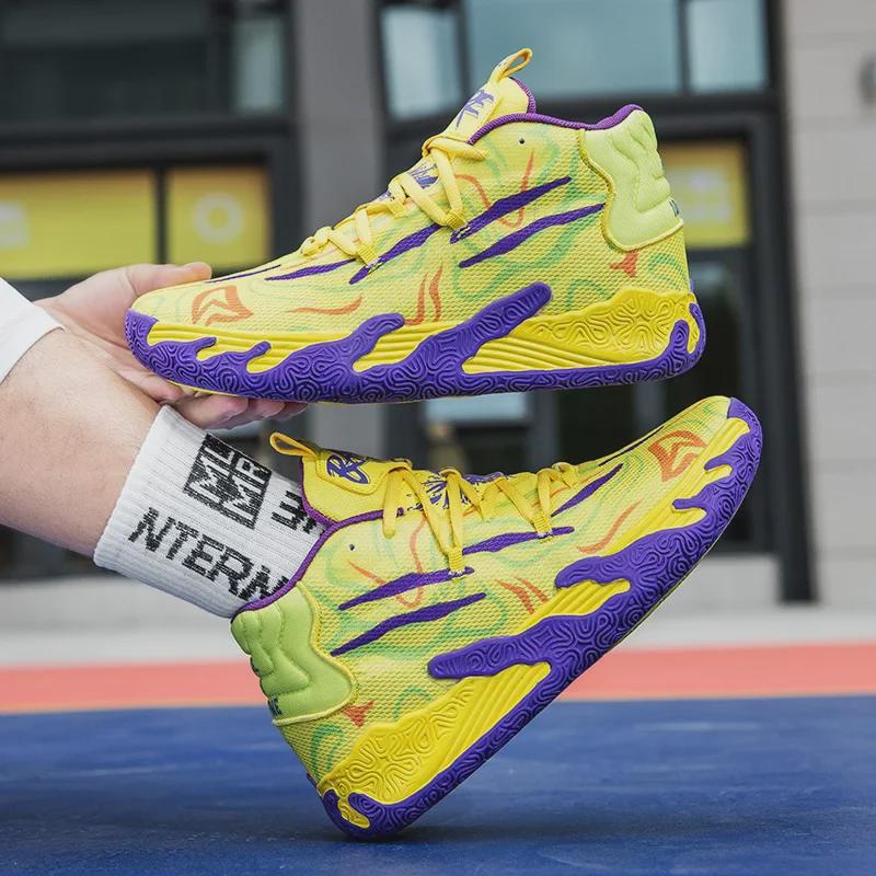 "Unisexové podzimní síťované basketbalové boty pro studenty a děti - Výkonnostní sportovní tenisky"