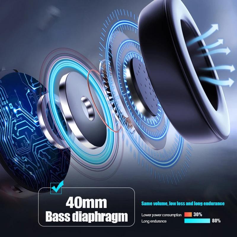 Motorcycle Helmet Bluetooth Headset 1200mAh Long Standby Wireless Hands-free Waterproof Motorbike Earphone Moto Earphone