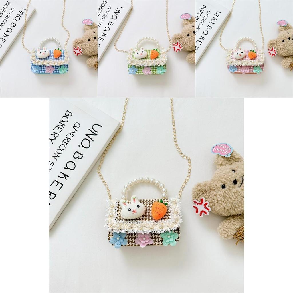 Trendy Kids Shoulder Bag Adorned With Chic Beads Ideal For Everyday Use