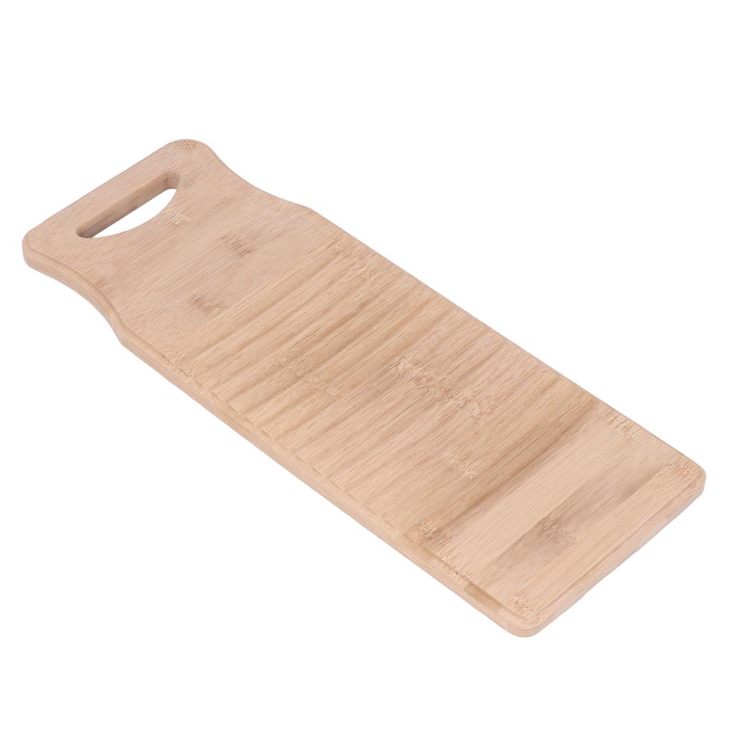 Bamboo Washboard Practical Hand Wash Laundry Cleaning Board for Home School 40cm   15.7in Length