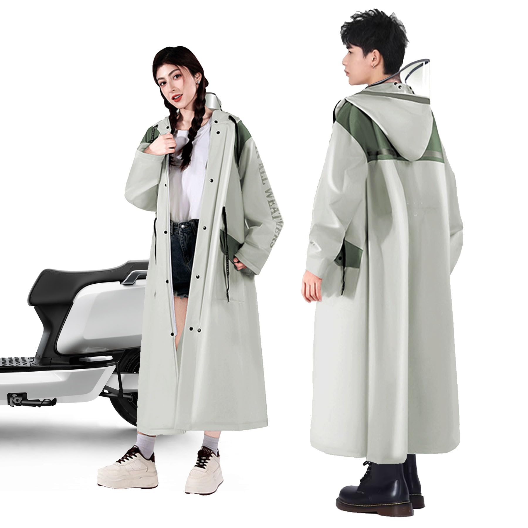 

Дождевик для велосипедов Дизайн 2025 Дождевик Рюкзак Ветрозащитный Водонепроницаемый Дождевик для поездок на работу или в школу Унисекс Чехол для хранения в комплекте XXXL