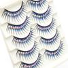 Thick Full Strip Lashes Rhinestone Glitter Eye Eyelashes Manga Eyelash False Eyelashes  Bushy