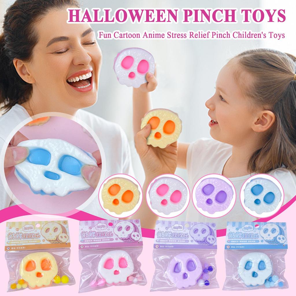 Halloween Quetsch Spaß Cartoon Anime Stressabbau Quetsche Kinderspielzeug
