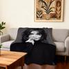 Actor E-Emmanuelle Seigner Blanket Super Warm Comfortable Plush Throw Blanket Child Home Sofa Bedroom Gift