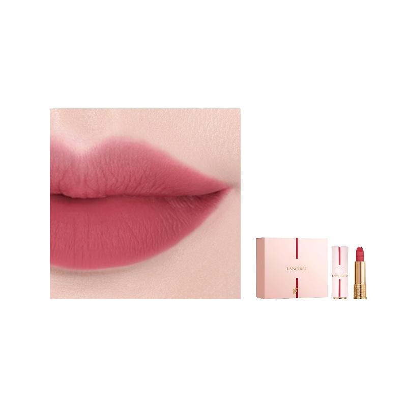 Lancôme lipstick Chinese Valentine s Day limited edition Jingchun gift box single pack Jingchun Xiaomanyao matte #06 белый