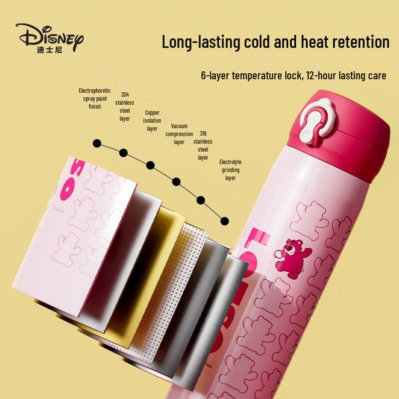 Disney Kids Direct Drink Stainless Steel Vacuum Flask