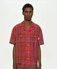 ADSB ANDERSSON BELL Rothko Open Collar Shirt Atb1525M(Red)