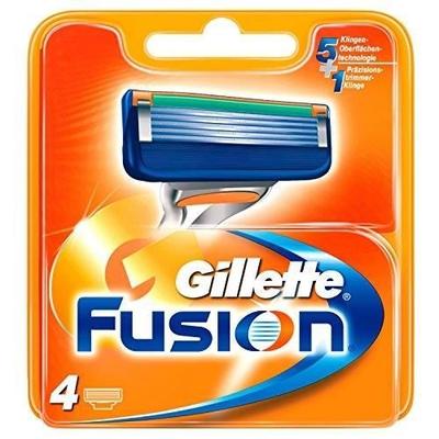 Razor - GILLETTE - Fusion - 4 Blades - Compatible with Gel - For Men