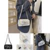 Trendy Pu Leather Crossbody Bag For Women 2024 Spring Fashionable Street Style