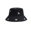 Bear Embroidery Fisherman'S Hat Children Spring And Summer Travel Sun Protection Sun Hat Casual Versatile Sun Hat Embroidery Design