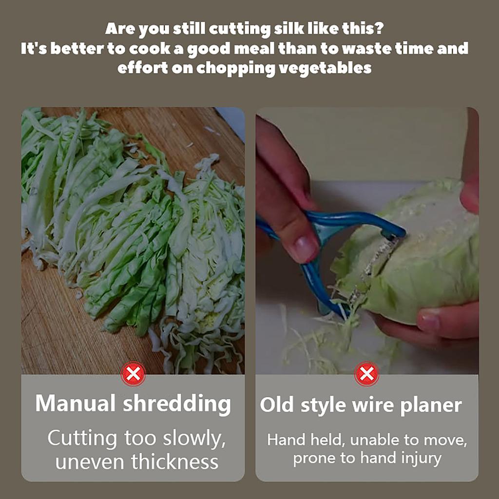 Káposztareszelő Multifunkcionális Káposzta Citrom Uborka Zöldségreszelő