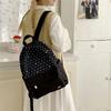 Point Print Schoolbag Women's Lightweight Backpack
