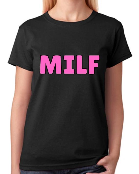 MILF T-Shirt Funny Adult Humour Novelty Mother I d Like To F#ck Ladies Tee XXL