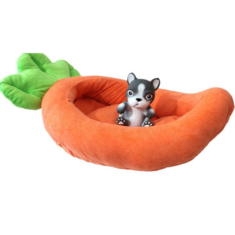 Autumn-Winter Warm Cartoon Pet Bed for Small Animals