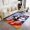 Anime U UFO Robot Goldrake Floor Mat Eco  Flannel Doormat Non Slip Odorless Indoor Floor Rug Soft Short Plush Home Mat