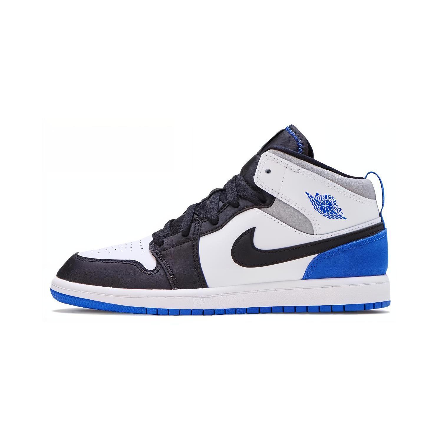 

Новые Jordan 1 Mid SE PS Royal Black Toe BQ6932-102 35