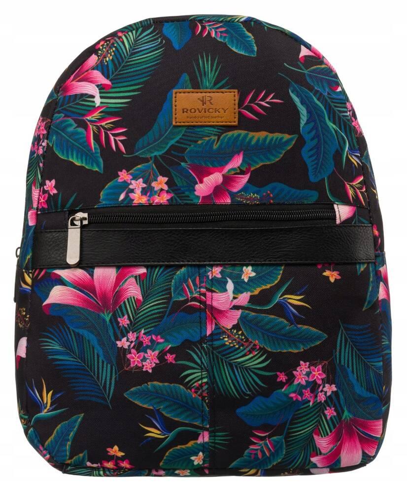 Gemusterter, urbaner Damenrucksack - Rovicky